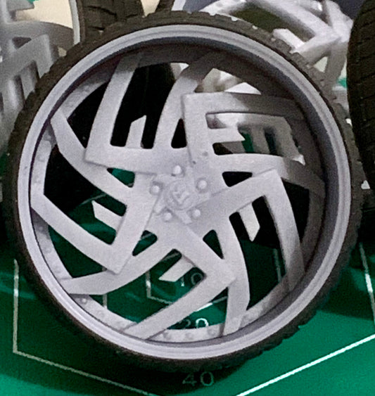 1/25 Scale - RUCC! BATTLE - in 26"-36" Donk, Big Rims, Box Chevy, G-Body