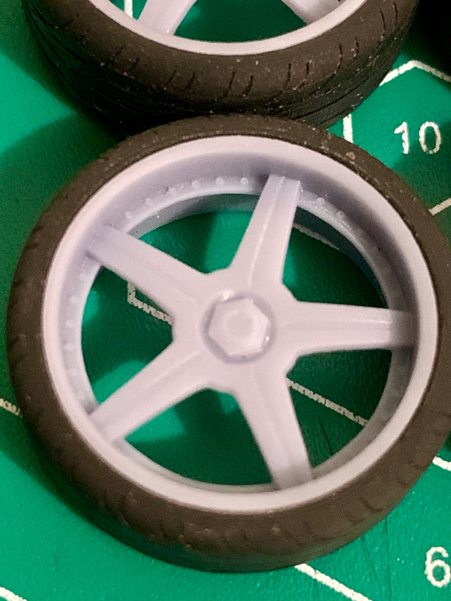 1/25 Scale - Racing Hart M5 Rims from Brian's Supra from F&F1 - 19"x8.5"Front / 19"x10"Rear