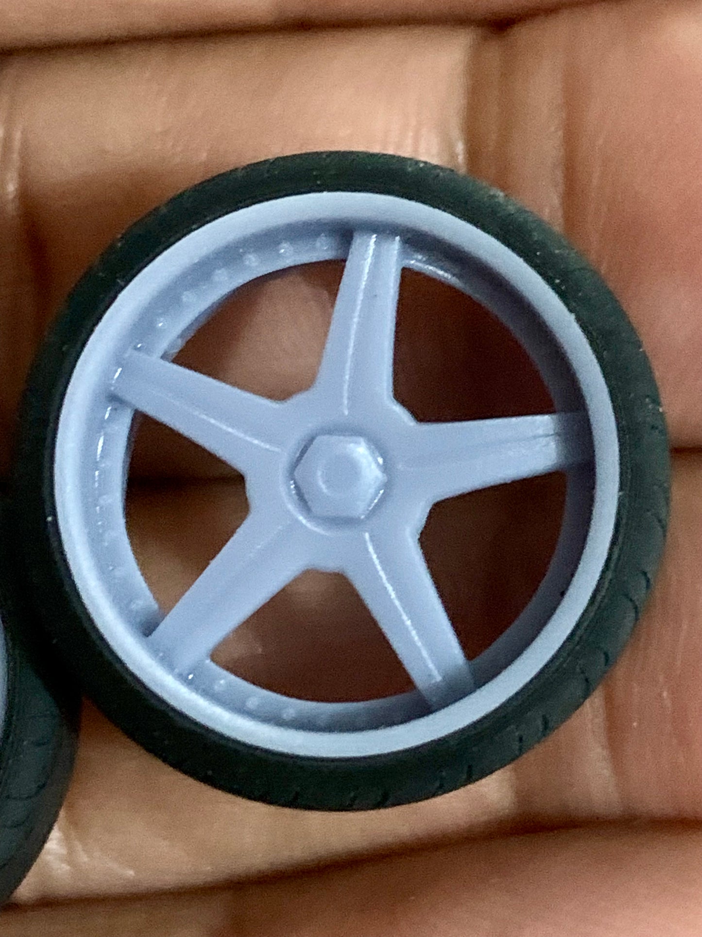 1/25 Scale - Racing Hart M5 Rims from Brian's Supra from F&F1 - 19"x8.5"Front / 19"x10"Rear