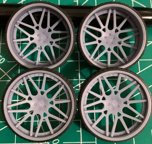 1/25 Scale - FORG! MAGLIA "5lug" - in 26"-36" Donk, Big Rims, Box Chevy, G-Body