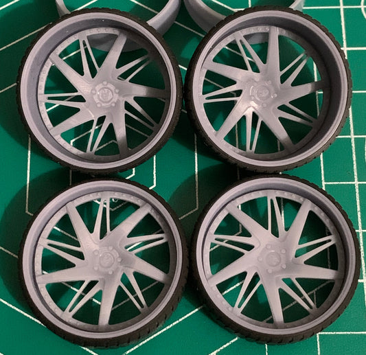 1/25 Scale - AMAN! NAVA - in 26"-36" Donk, Big Rims, Box Chevy, G-Body
