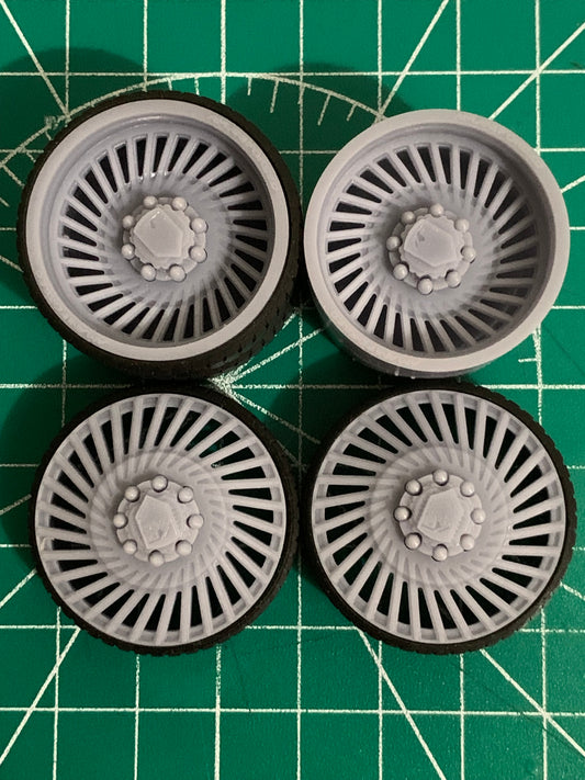 1/25 Scale - AMANI CHILE in 26"-32" (Multi-Piece) Dually Truck Rims
