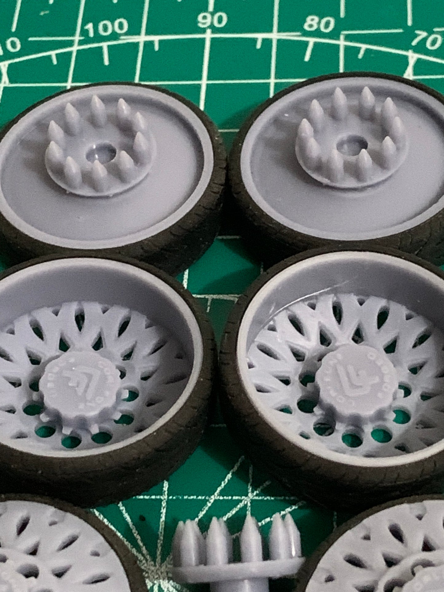 1/25 Scale - CORLEONE NERO V2 in 26"-32" (Multi-Piece) Dually Truck Rims
