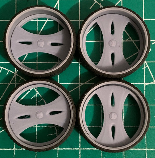 1/25 Scale - DUB DEUX WANG - in 26"-36" Donk, Big Rims, Box Chevy, G-Body, Trucks, SUV's