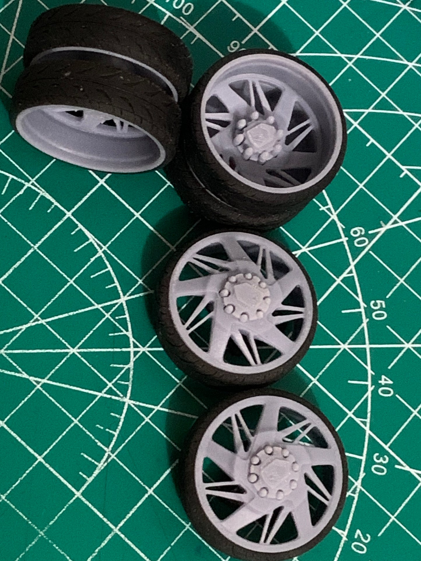 1/25 Scale - AMANI NAVA in 26"-32" (Multi-Piece) Dually Truck Rims