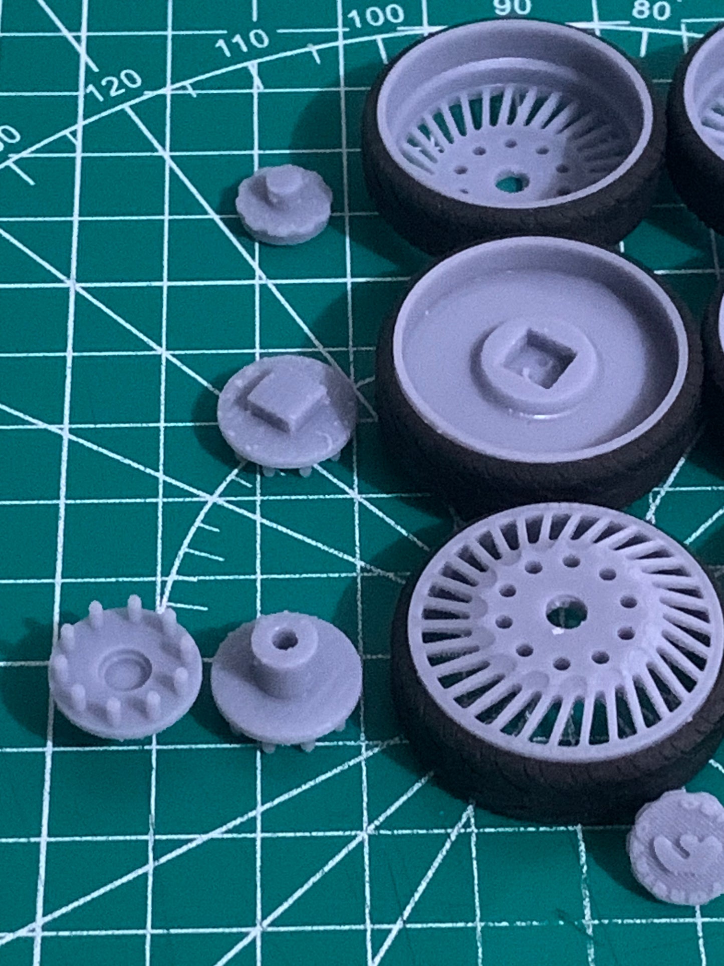 1/25 Scale - FORGI VENTOSO in 26"-32" (Multi-Piece) Dually Truck Rims