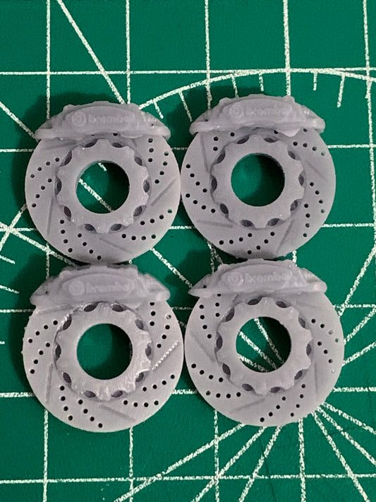 1/25 & 1/24 Scale - BREMBO Big Rim Disc Brake Set