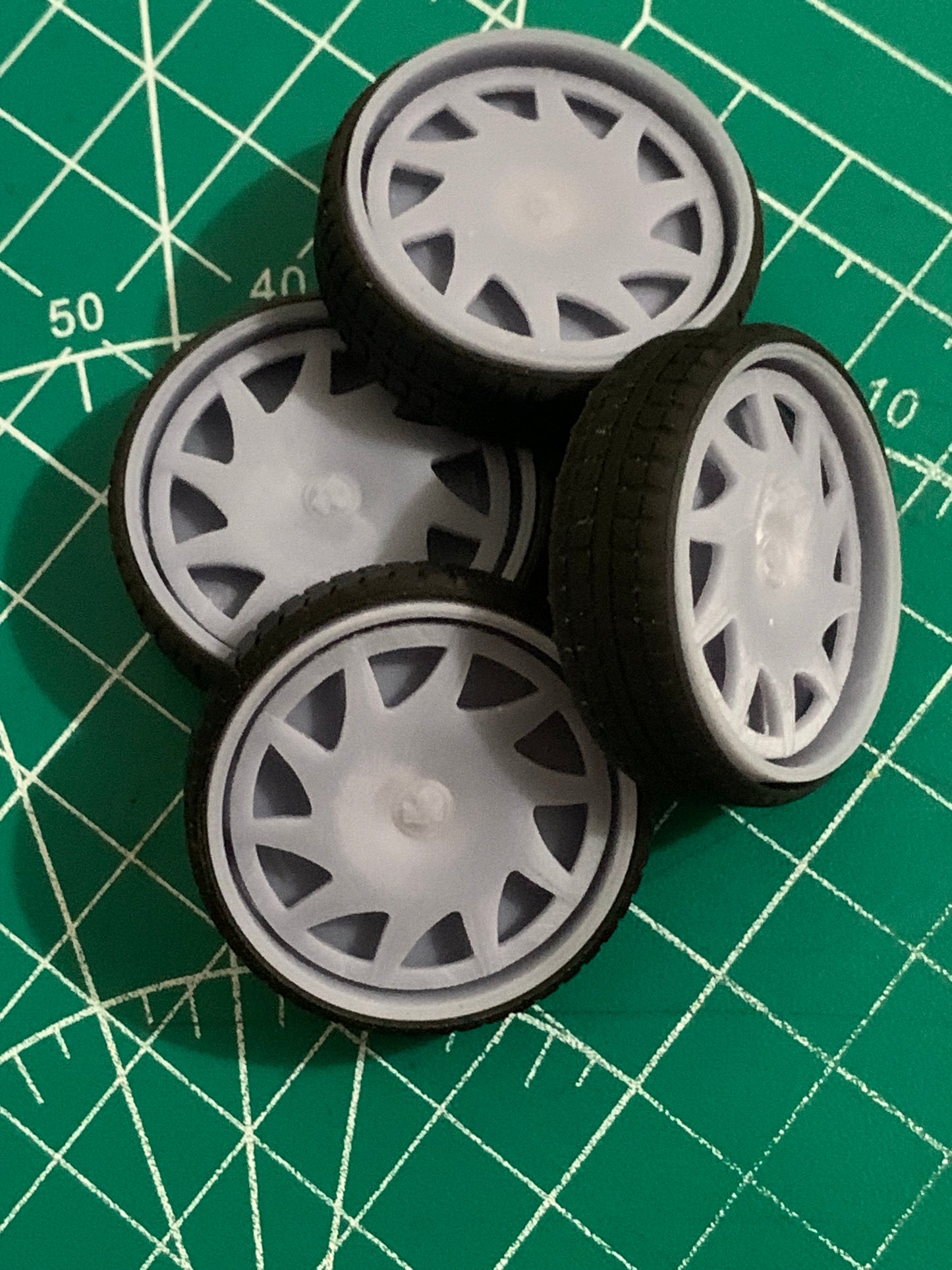 1/25 Scale - DUB MERCY SPINNER - in 28"-36" Donk, Big Rims, Box Chevy, G-Body, Trucks, SUV's