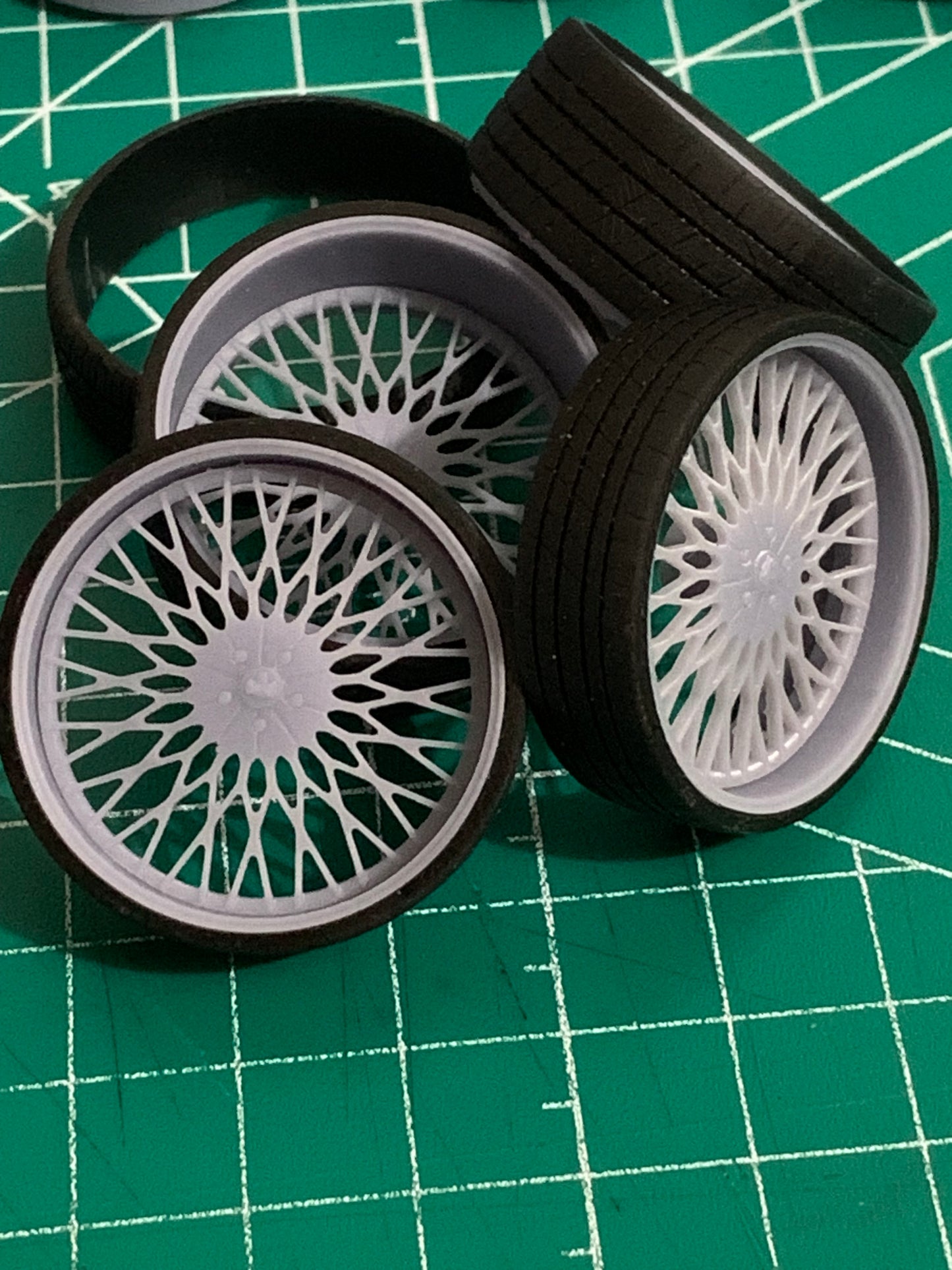 1/25 Scale - DUB SALANTE X-90 - in 26"-36" Donk, Big Rims, Box Chevy, G-Body, Trucks, SUV's