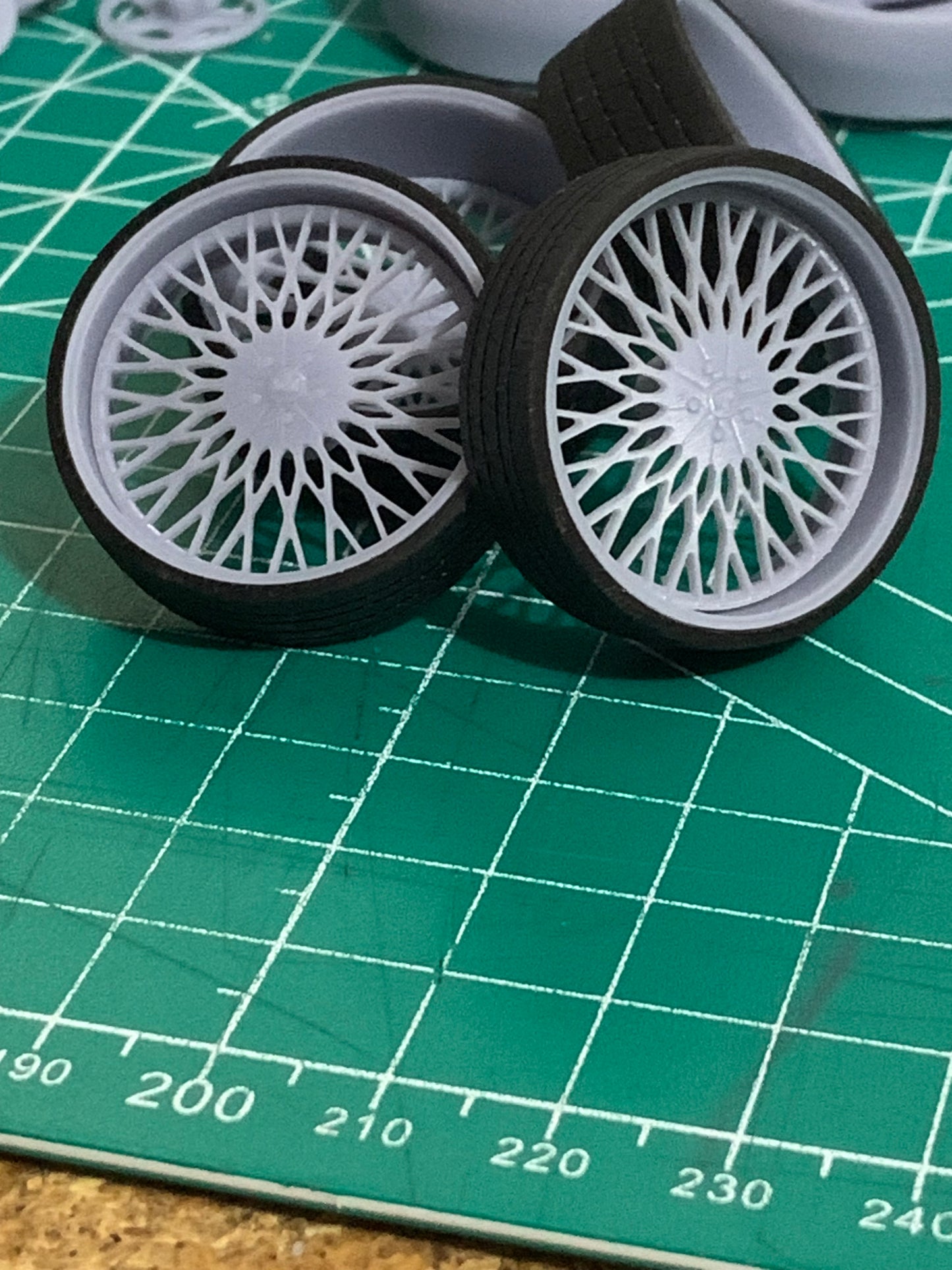 1/25 Scale - DUB SALANTE X-90 - in 26"-36" Donk, Big Rims, Box Chevy, G-Body, Trucks, SUV's