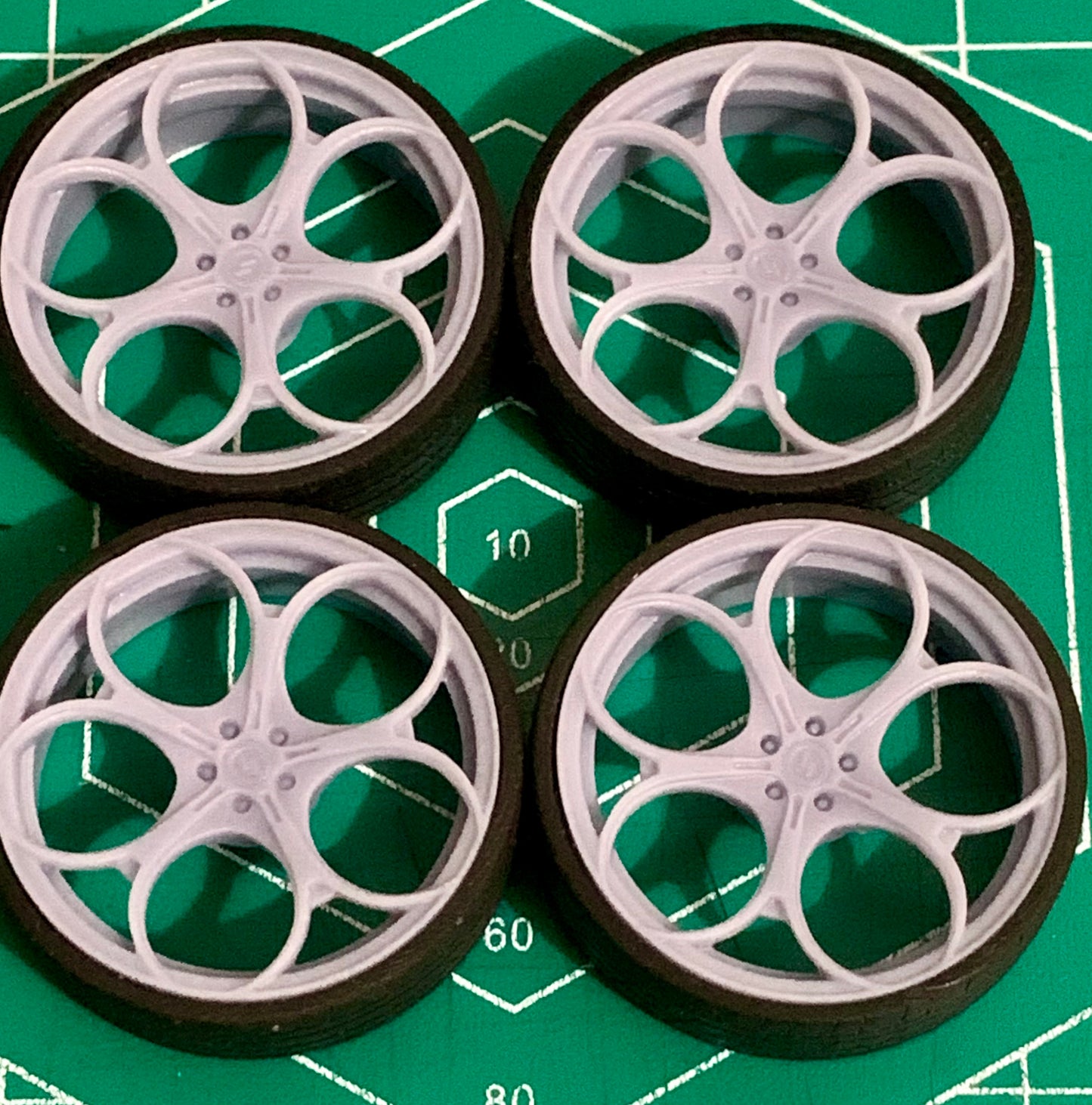 1/25 Scale - 6SIXTY CHAKRAM - in 24"-36" Donk, Big Rims, Box Chevy, G-Body