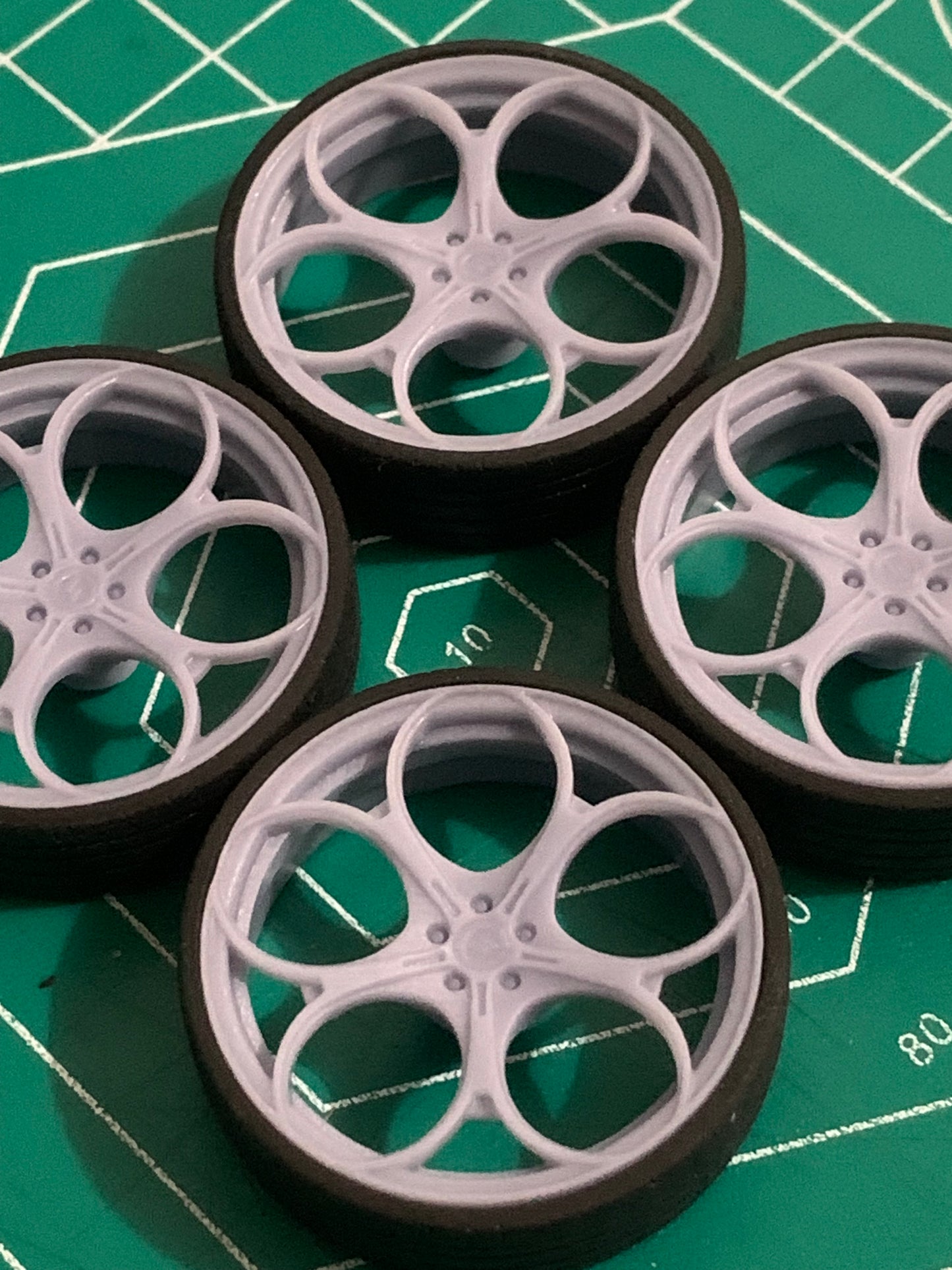 1/25 Scale - 6SIXTY CHAKRAM - in 24"-36" Donk, Big Rims, Box Chevy, G-Body