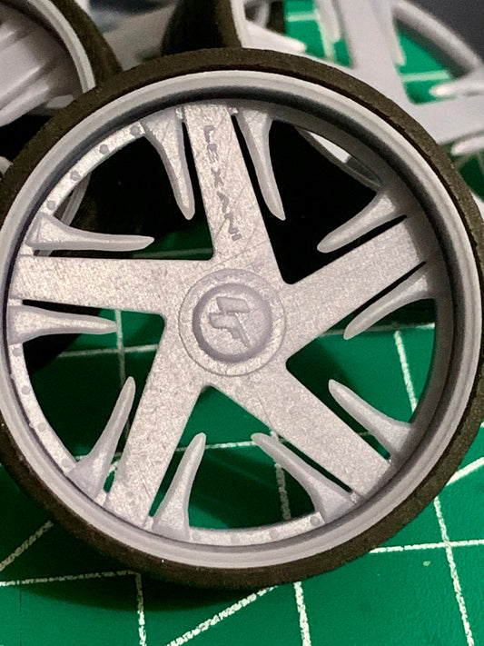 1/25 Scale - LEXANI LF800 STILLETO - in 26"-36" Donk, Big Rims, Box Chevy, G-Body