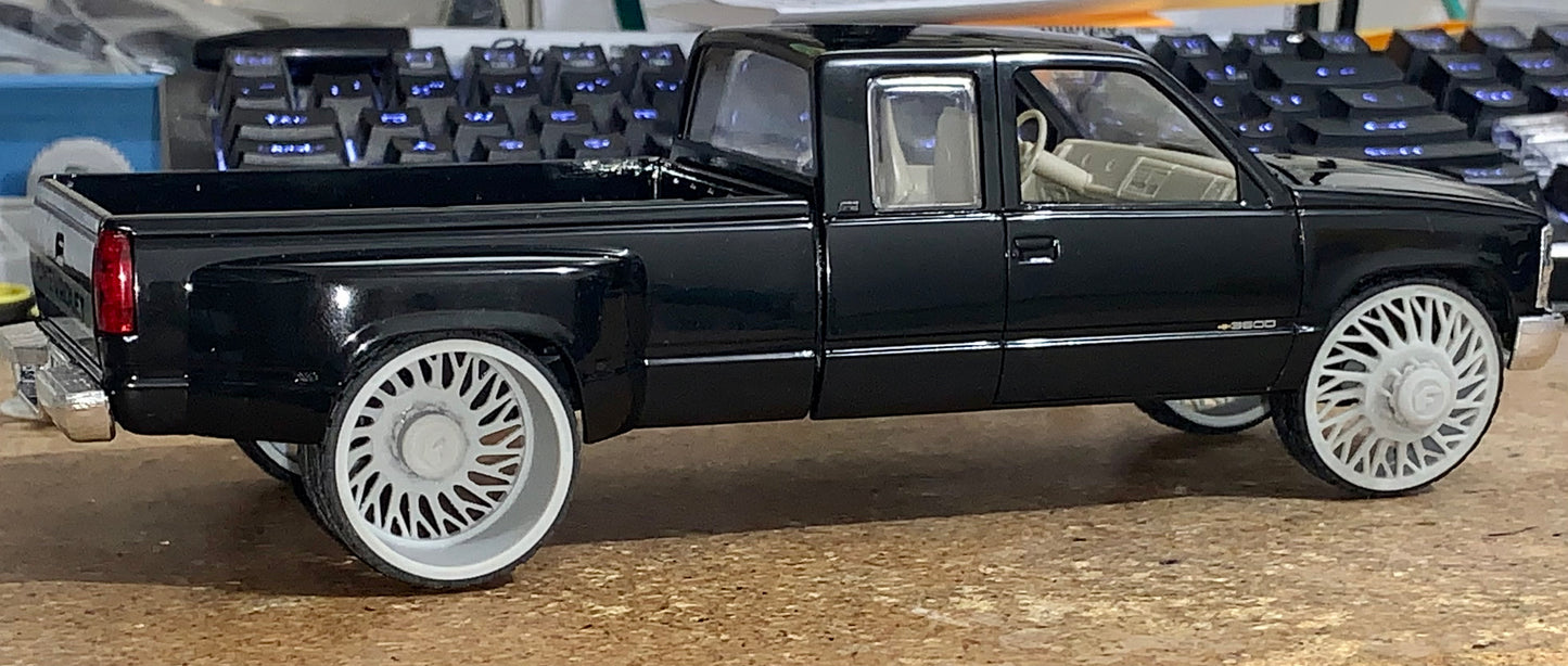 1/25 Scale - FORGI BIA-FORCA in 26", 28" & 32" Custom Dually Truck Rims