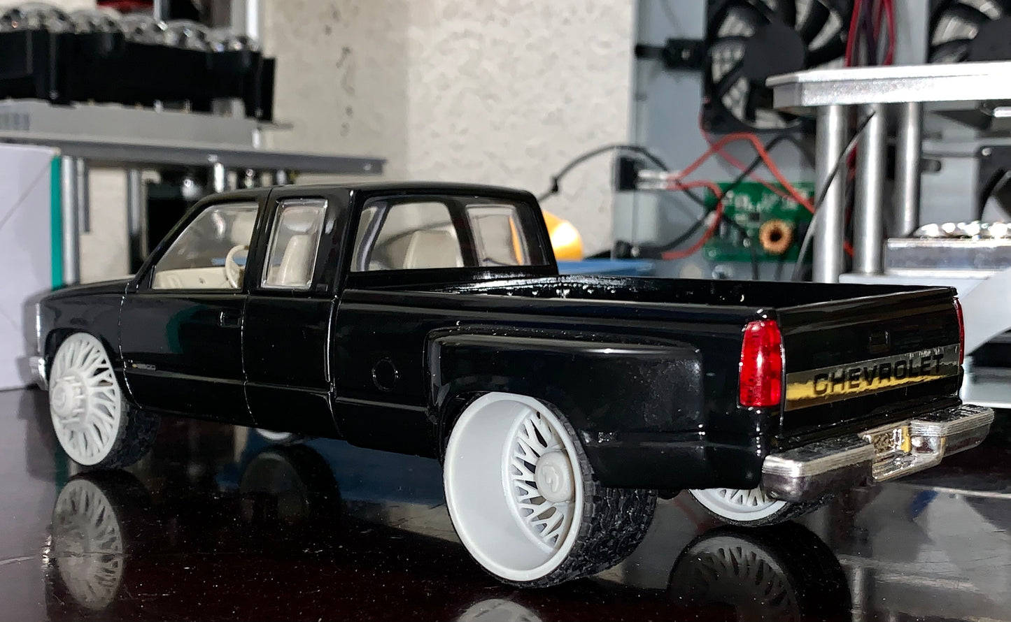 1/25 Scale - FORGI BIA-FORCA in 26", 28" & 32" Custom Dually Truck Rims