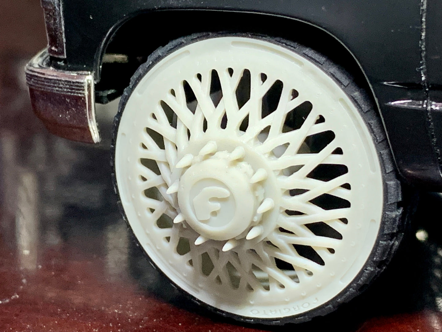 1/25 Scale - FORGIATO TESSUTO - 32" Dually Truck Rims