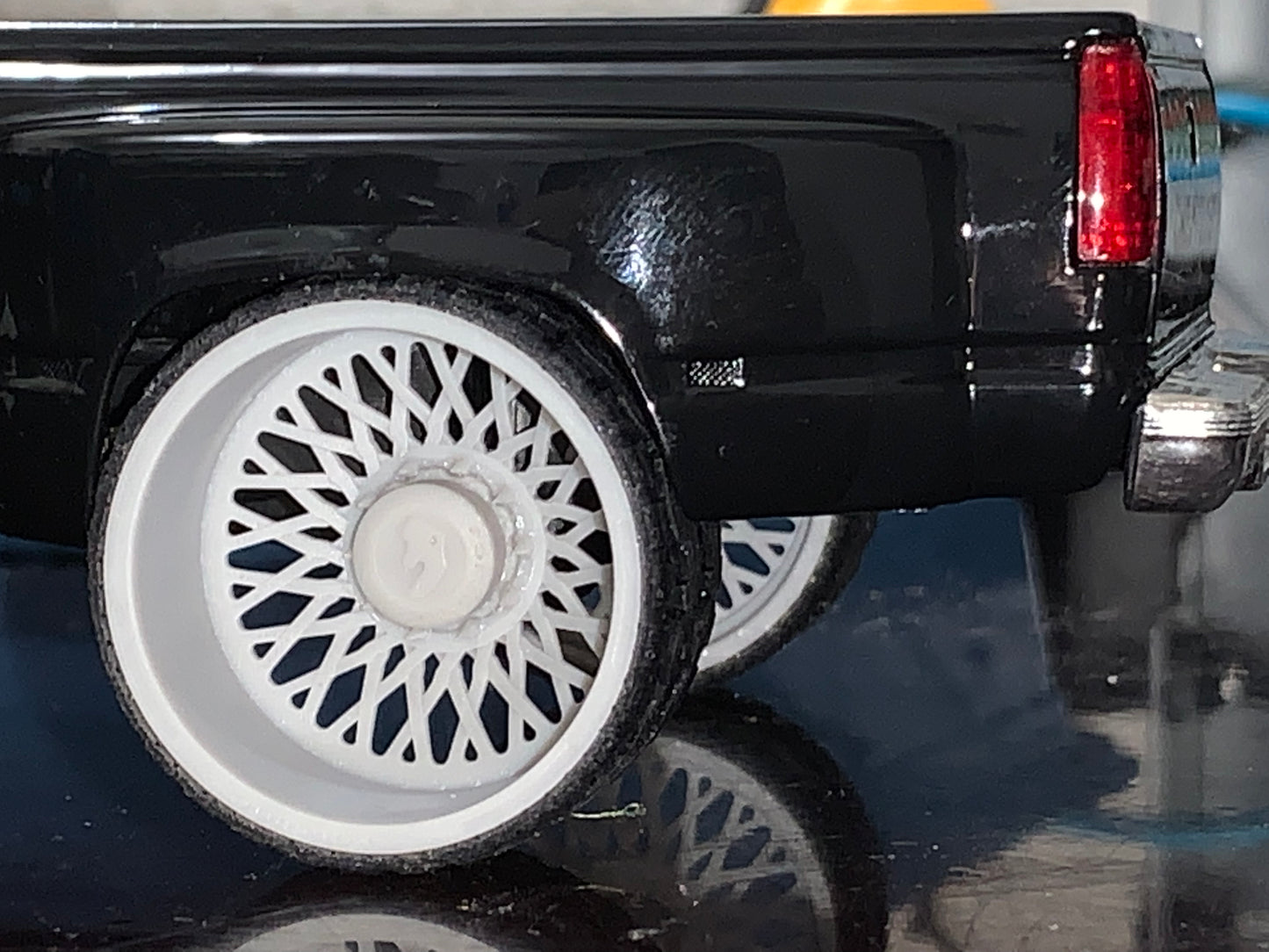 1/25 Scale - FORGIATO TESSUTO - 32" Dually Truck Rims