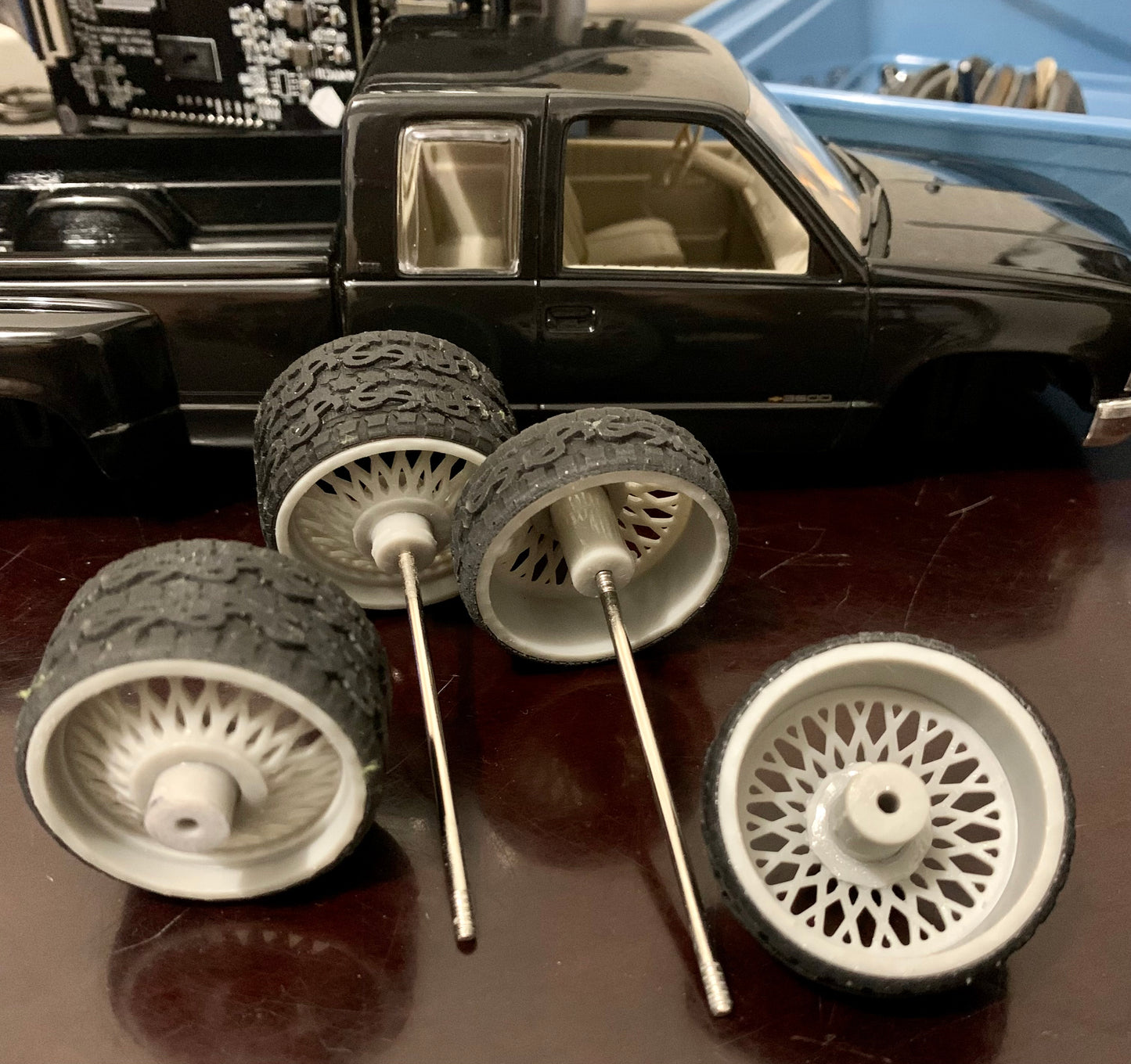 1/25 Scale - FORGIATO TESSUTO - 32" Dually Truck Rims