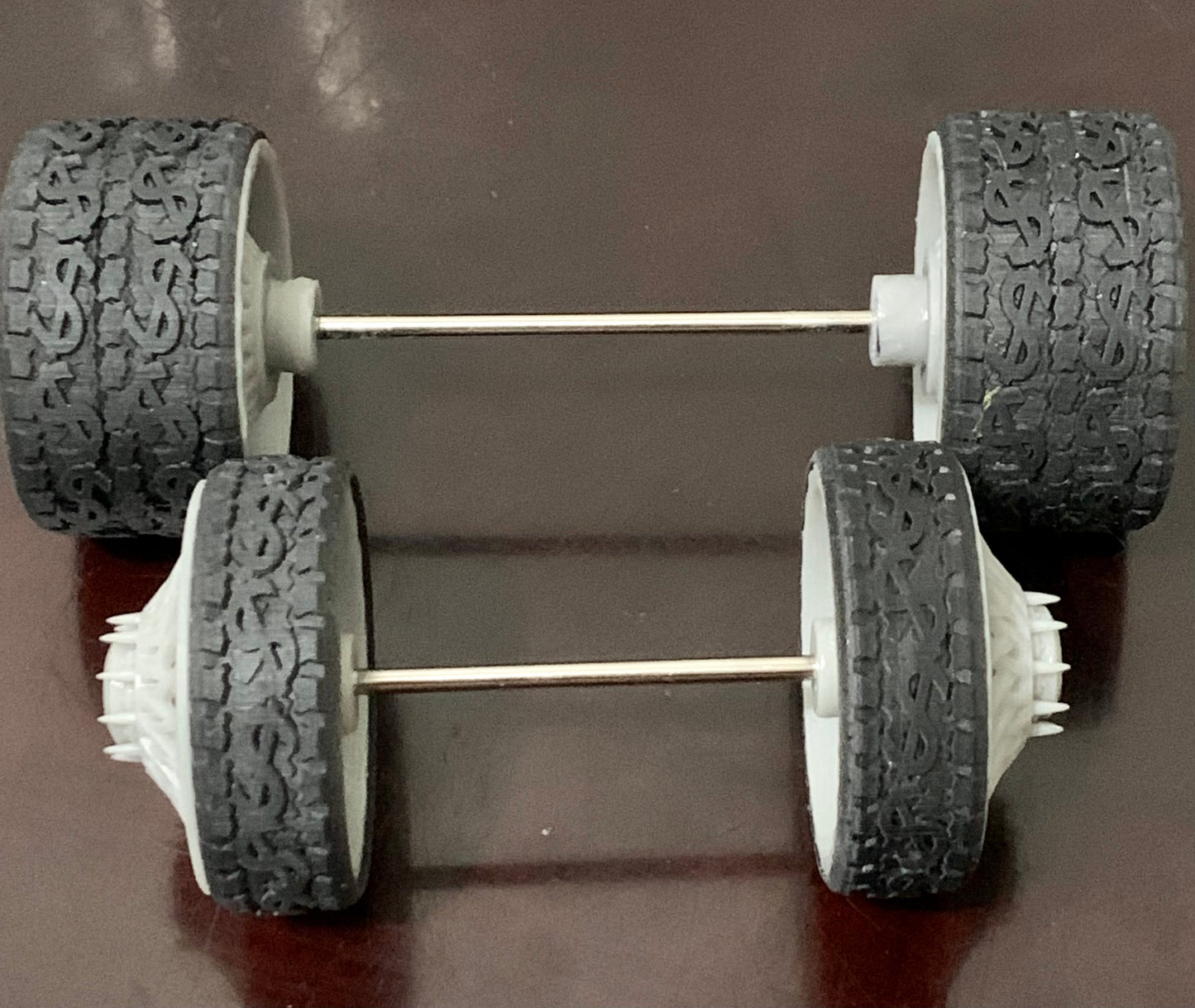 1/25 Scale - FORGIATO TESSUTO - 32" Dually Truck Rims