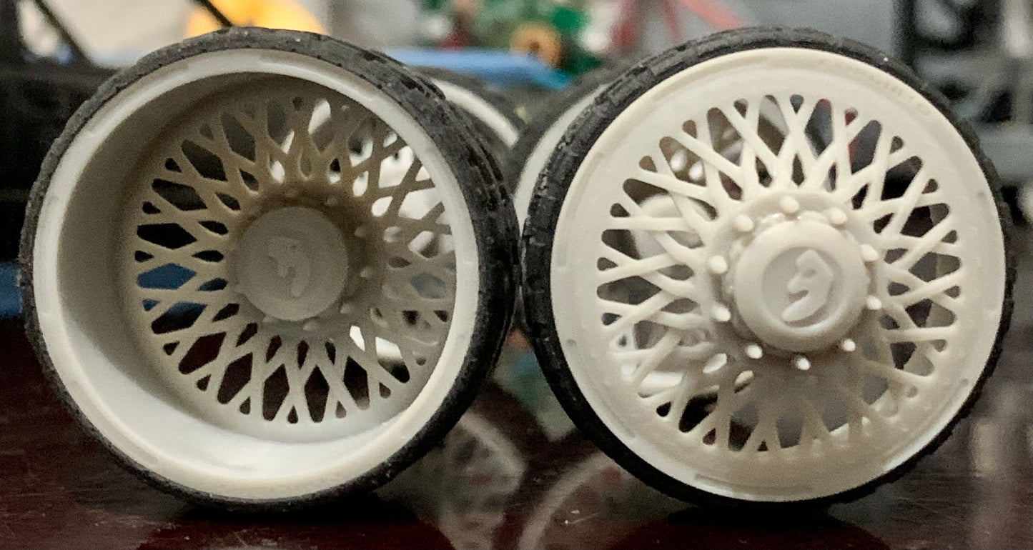 1/25 Scale - FORGIATO TESSUTO - 32" Dually Truck Rims