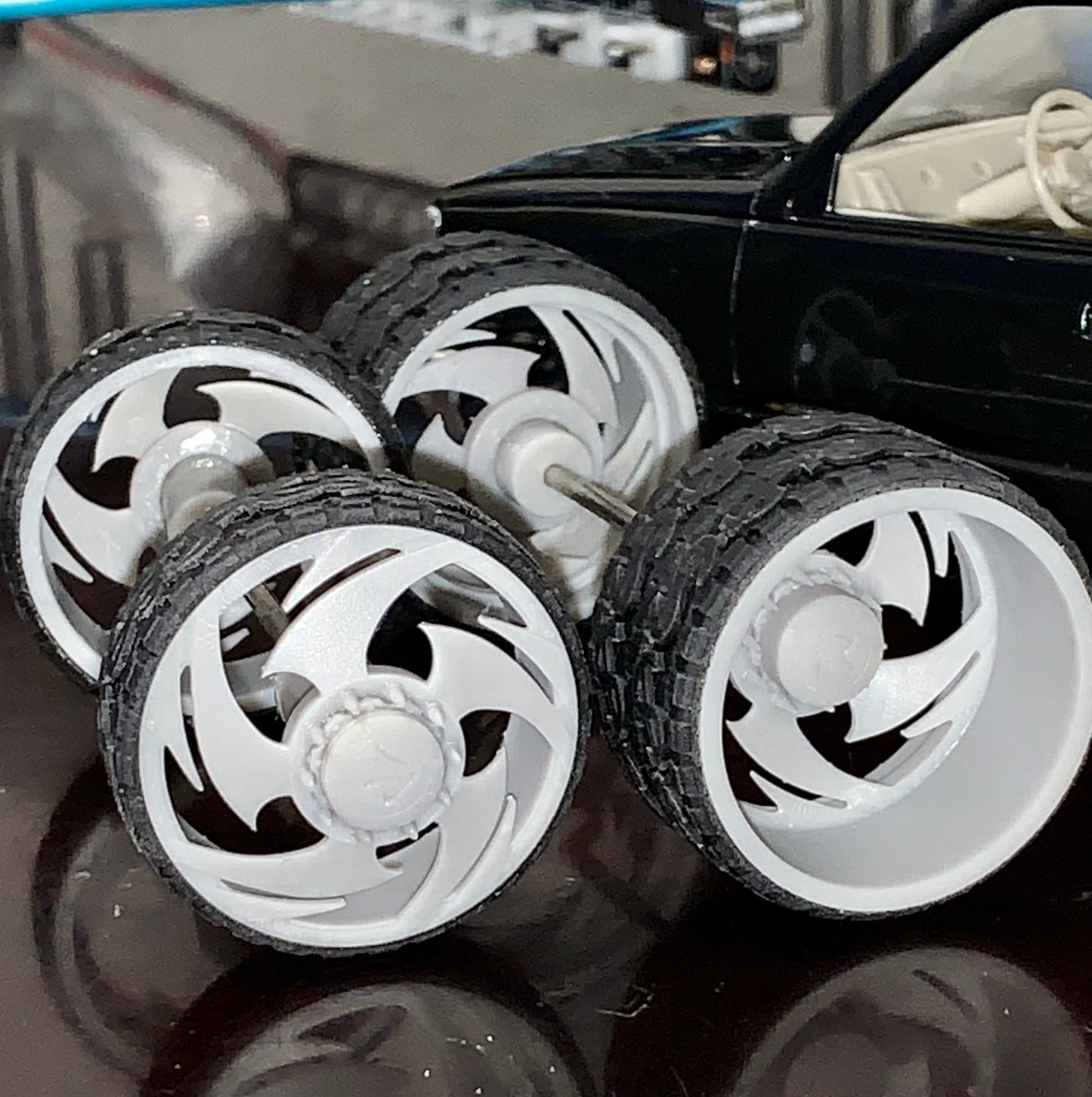 1/25 Scale - TMP D066d Rucci Ganja in 32" - Dually Truck Rims