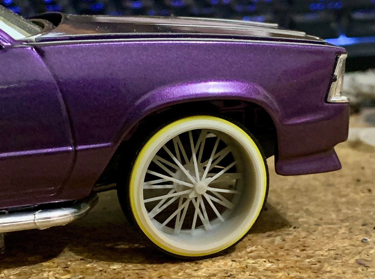 1/25 Scale - TMP RWD POKES in 22" Slab, Elbows, Swanga, Vogue