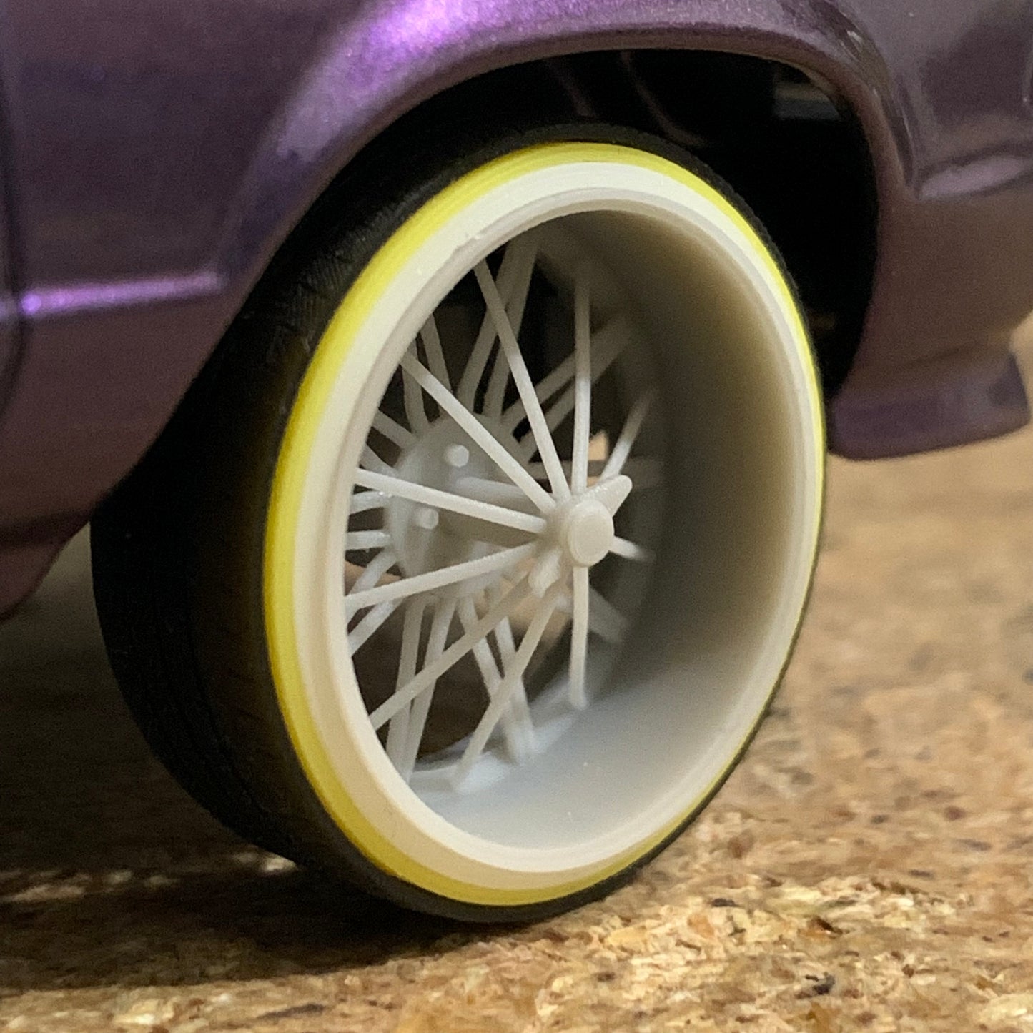 1/25 Scale - TMP RWD POKES in 22" Slab, Elbows, Swanga, Vogue