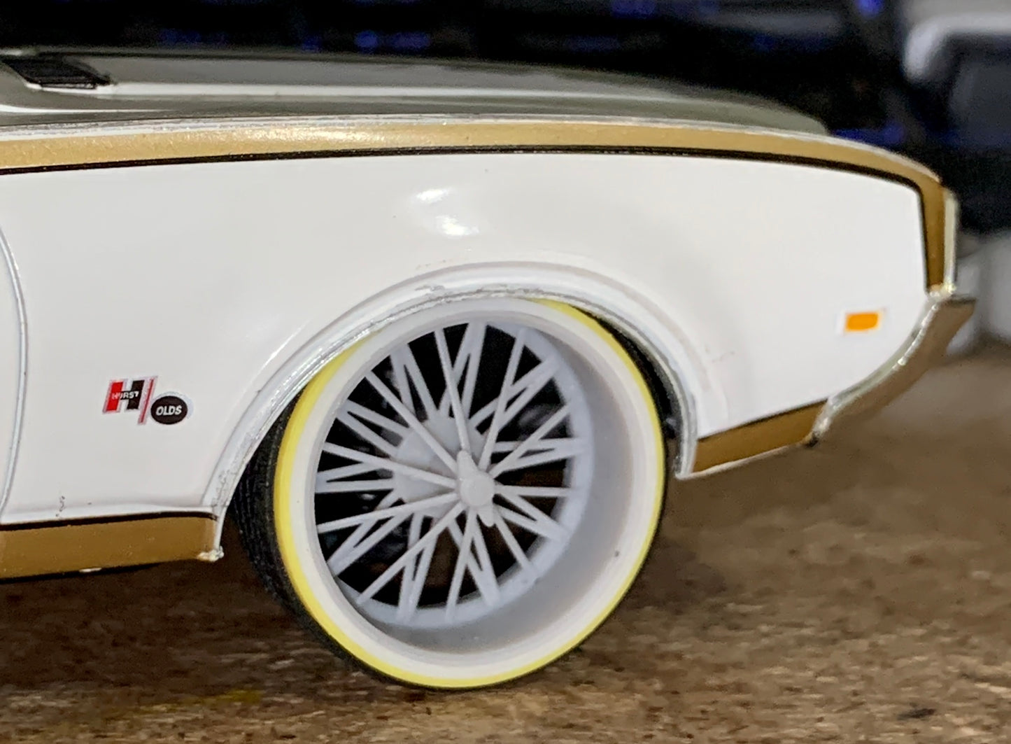 1/25 Scale - TMP RWD POKES in 22" Slab, Elbows, Swanga, Vogue