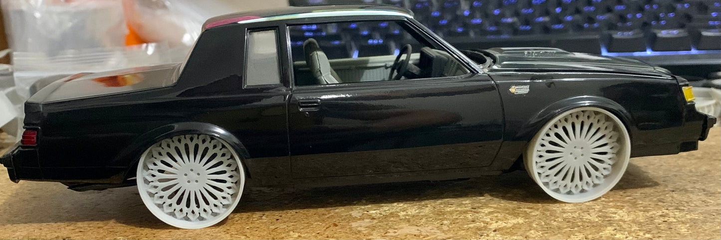 1/25 Scale - TMP D106 in 26"-30" Donk, Box Chevy, Big Rims, Trucks, SUV