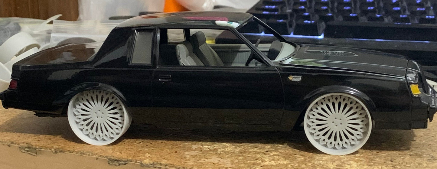 1/25 Scale - TMP D106 in 26"-30" Donk, Box Chevy, Big Rims, Trucks, SUV