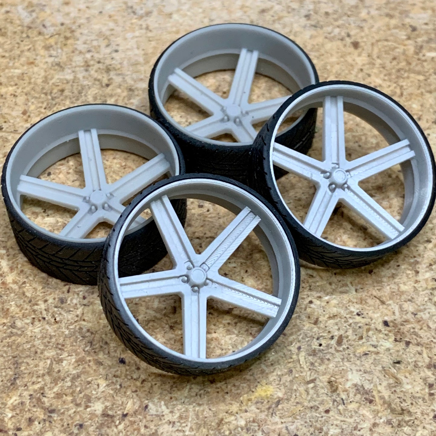 1/25 Scale - TMP D109S IROC Staggered - Donk, Big Rims, G-Body, Camaro, Iroc Z