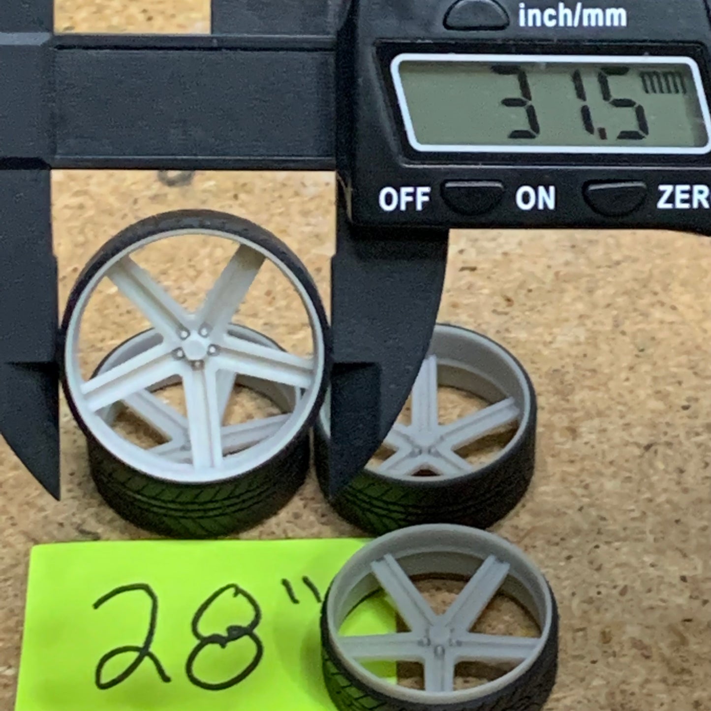1/25 Scale - TMP D109S IROC Staggered - Donk, Big Rims, G-Body, Camaro, Iroc Z