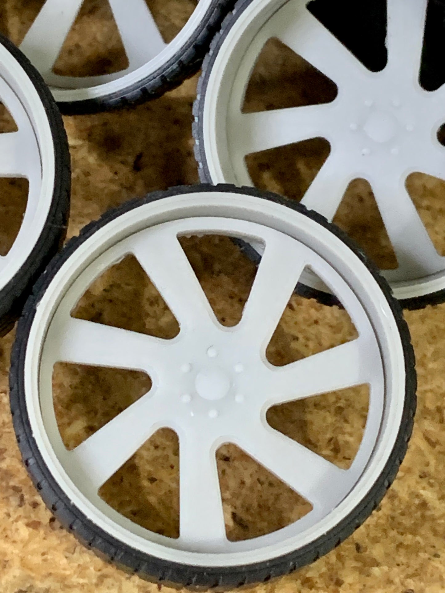 1/25 Scale - TMP D052 (6 lug) in 26"-30" Big Rims, Trucks