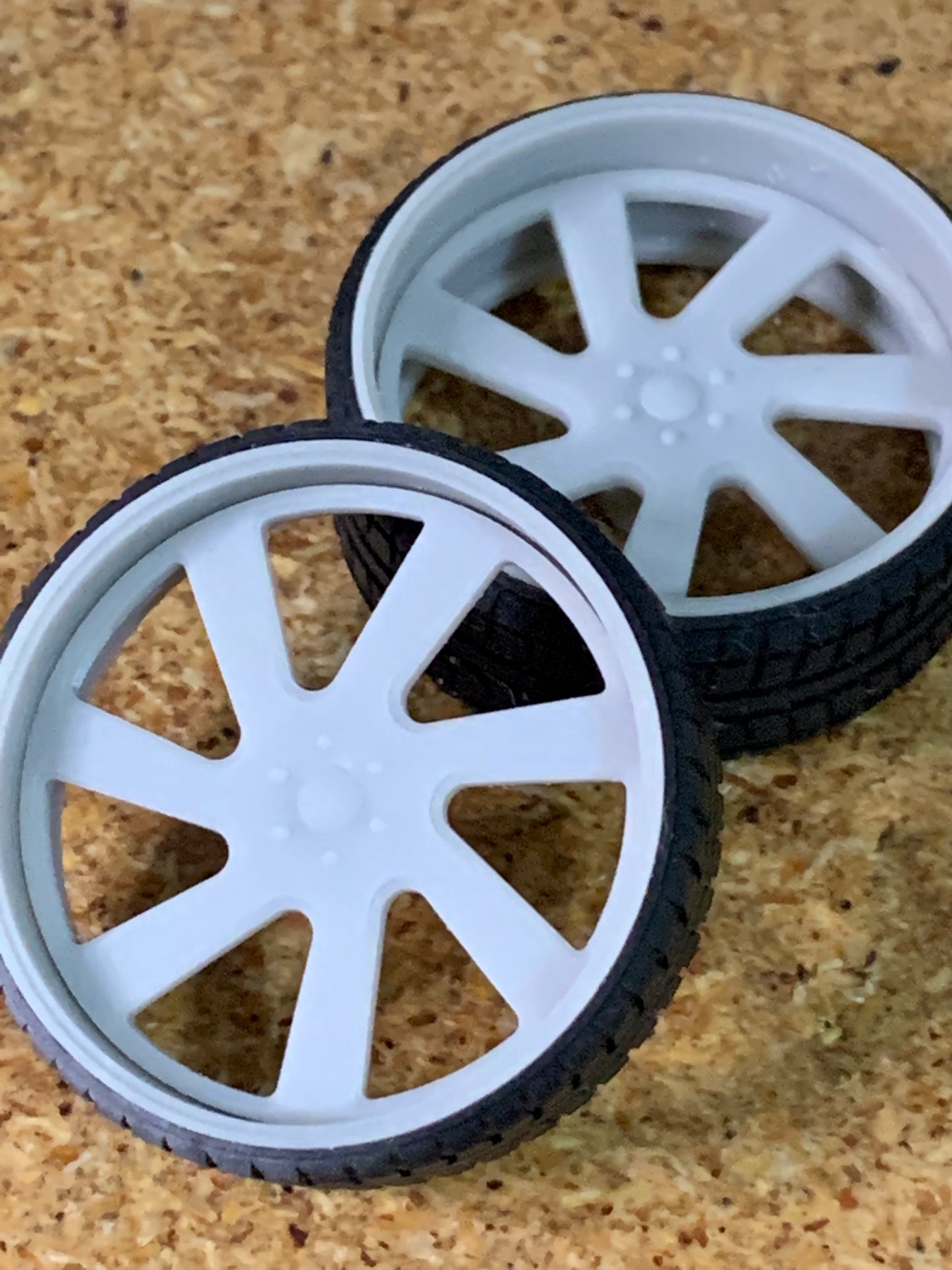 1/25 Scale - TMP D052 (6 lug) in 26"-30" Big Rims, Trucks