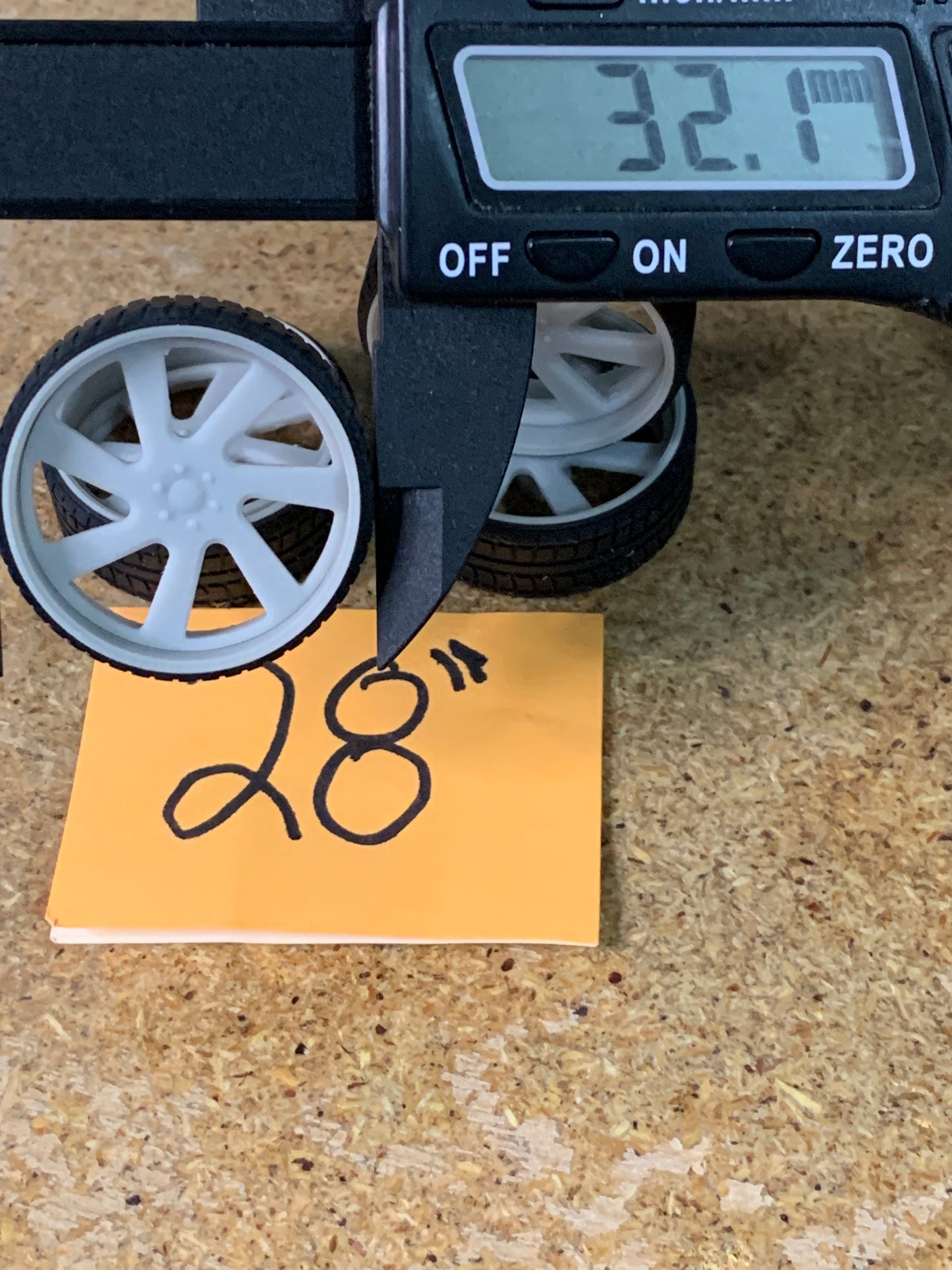 1/25 Scale - TMP D052 (6 lug) in 26"-30" Big Rims, Trucks