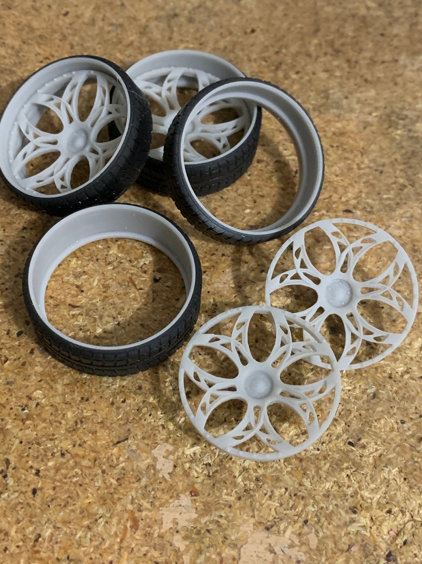1/25 Scale - TMP D128 Custom in 26"-30" Donk, Big Rims, Box Chevy, G-Body
