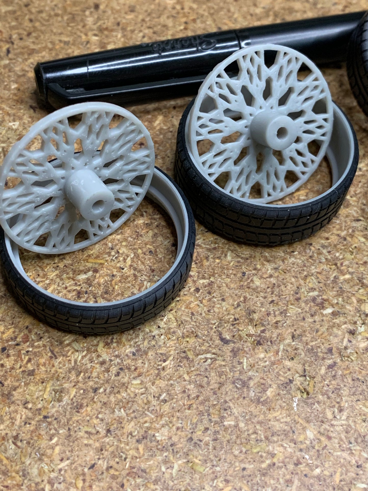 1/25 Scale - TMP D137 Custom in 26"-30" Donk, Big Rims, Box Chevy, G-Body