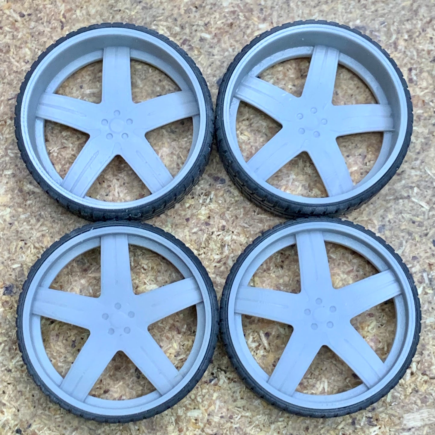 1/25 Scale - ASANTI AF162 Custom - D144V2 in 26"-36" Donk, Big Rims, Box Chevy, G-Body