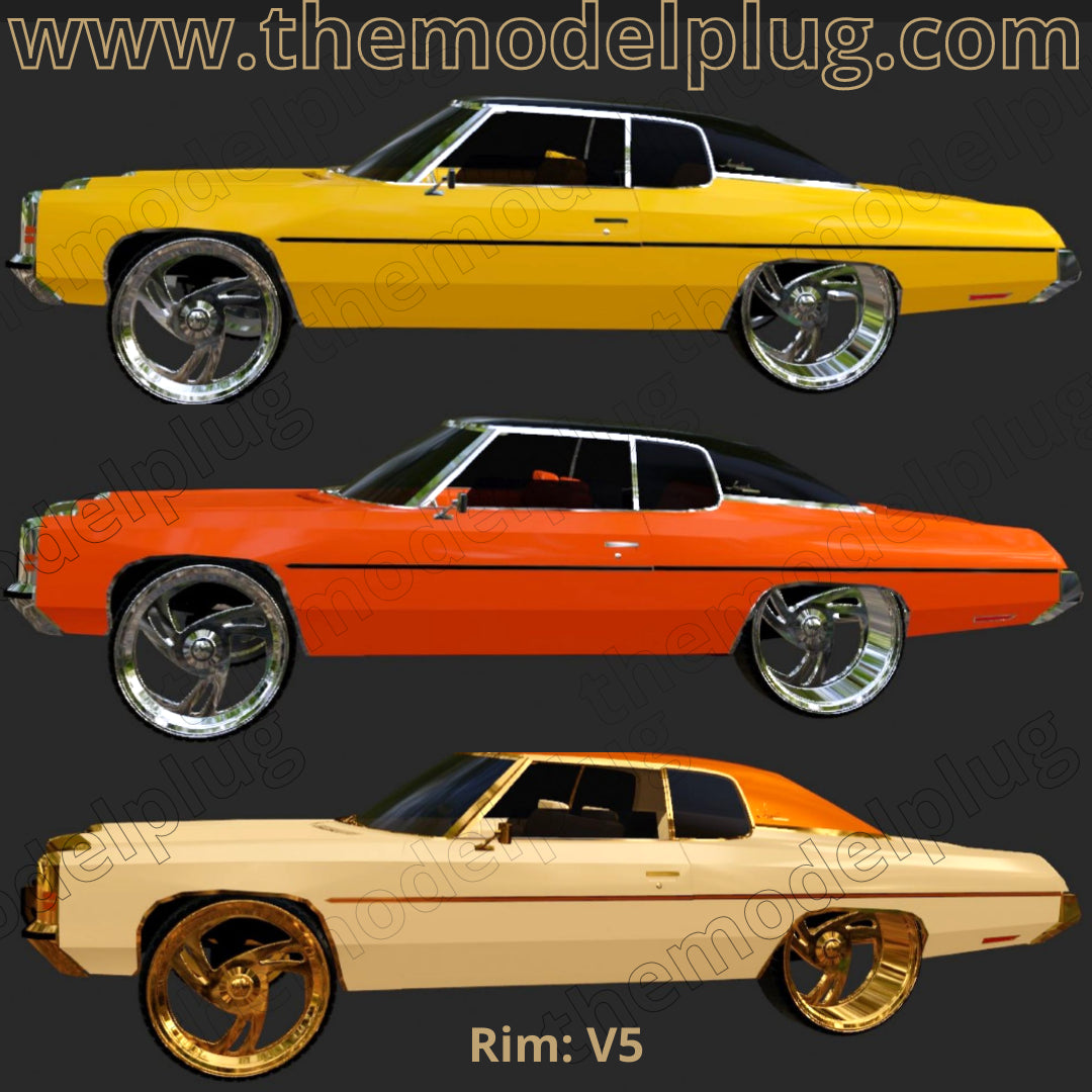 1/25 Scale - TMP V05 in 24"-30" Donk, Caprice, Vans, Box Chevy, Truck