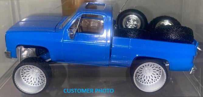 1/25 Scale - TMP D038 American Force Custom in 30" x 16" - with Low Pro Offroad Tires