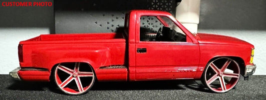1/25 Scale - TMP D109 IROC in 28" Donk, Box, Big Rims, G-Body, Camaro, Iroc Z