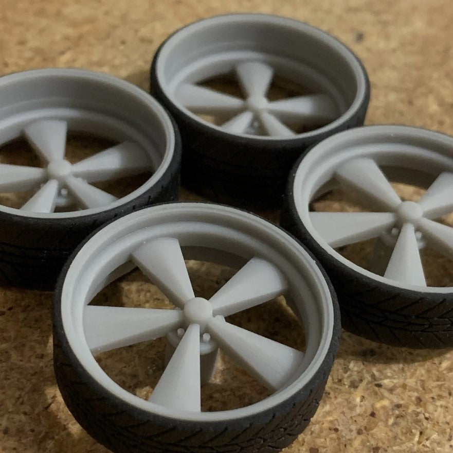 1/25 Scale - TMP D099 "Crager SS" in 26"-30" Donk, Big Rims. Trucks, SUV