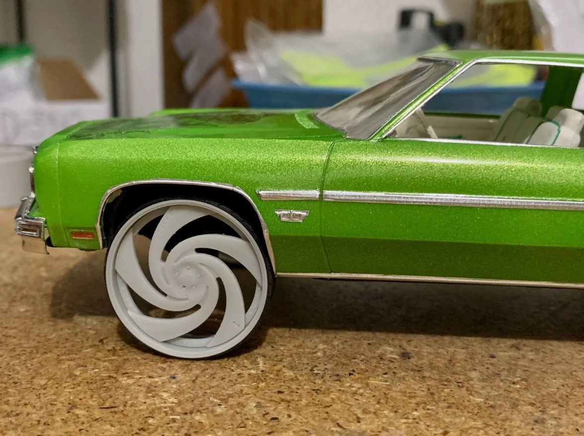1/25 Scale - TMP D067 Rucci Sleeper in 26"-36" Donk, Big Rims, Box, G-Body, Trucks, SUV