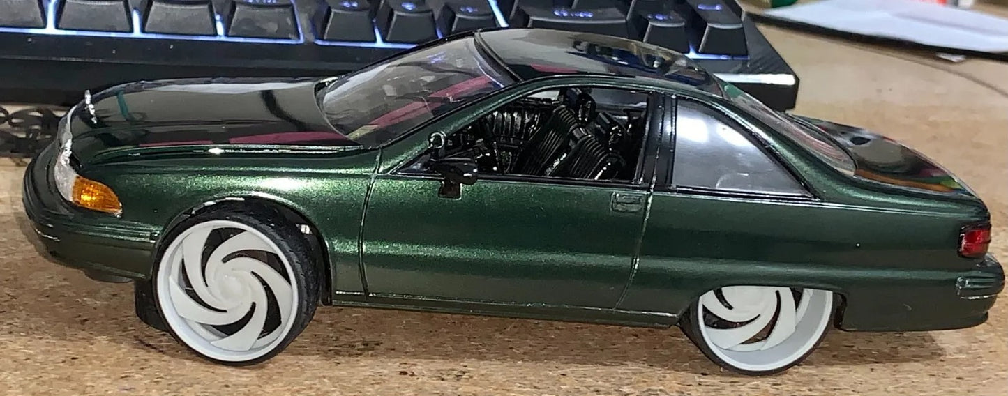 1/25 Scale - TMP D067 Rucci Sleeper in 26"-36" Donk, Big Rims, Box, G-Body, Trucks, SUV