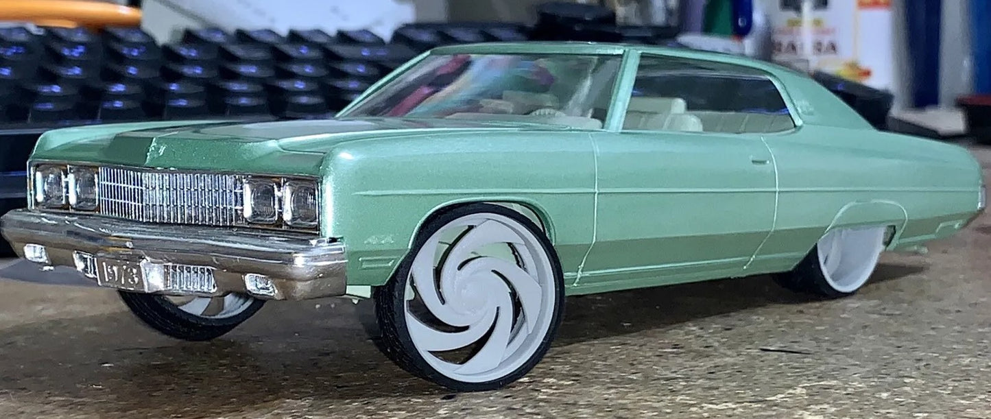 1/25 Scale - TMP D067 Rucci Sleeper in 26"-36" Donk, Big Rims, Box, G-Body, Trucks, SUV