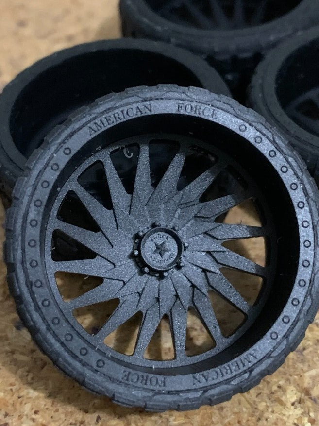 1/25 Scale - TMP D036 American Force Morph in 30" x 16" - with Low Pro Offroad Tires