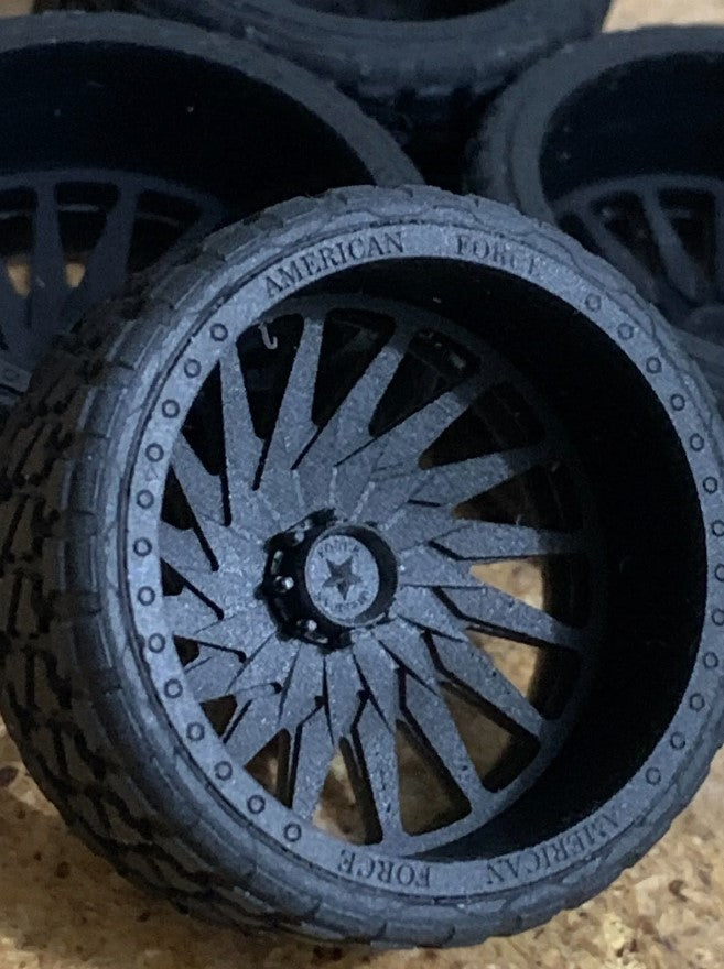 1/25 Scale - TMP D036 American Force Morph in 30" x 16" - with Low Pro Offroad Tires