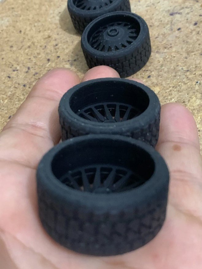 1/25 Scale - TMP D036 American Force Morph in 30" x 16" - with Low Pro Offroad Tires