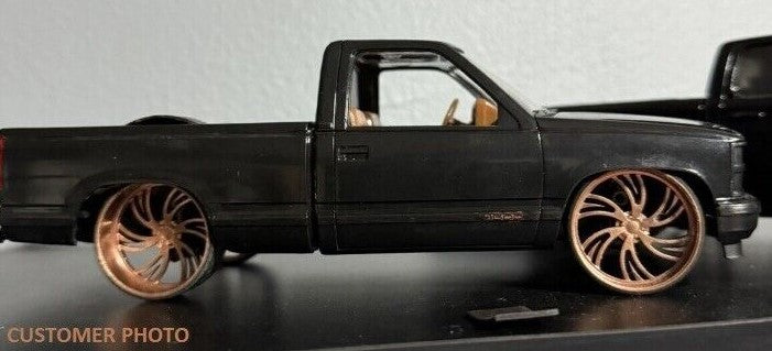 1/25 Scale - TMP D051 (6 lug) in 26"-30" Big Rims, Trucks