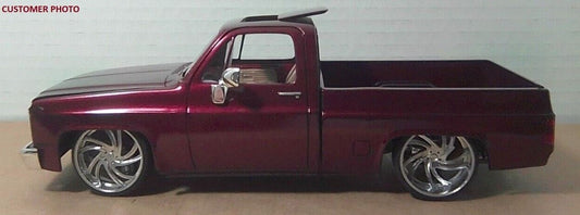 1/25 Scale - TMP D033 - in 26"-30" Donk, Big Rims, Box Chevy, G-Body, Truck